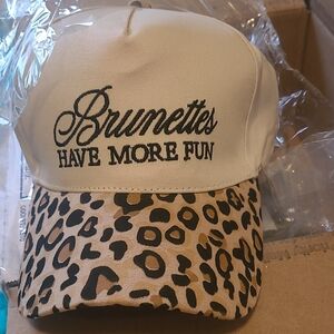 Ladies Leopard Print Hat